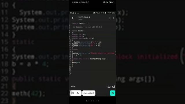 Static block static variable and static methods in java смотреть онлайн