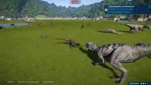 40 Индоминусов vs 40 Индорапторов - Схватки Динозавров - Jurassic World EVOLUTION #6