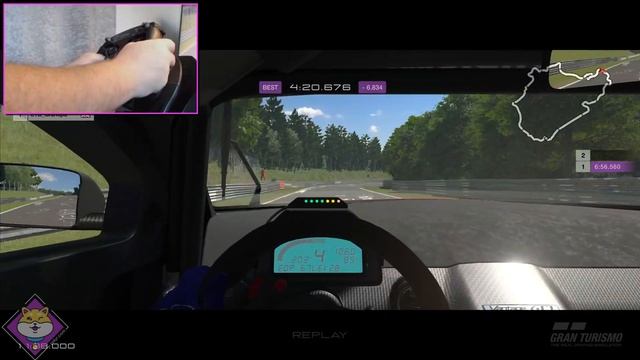 Trying A Bigger Rim - Thrustmaster T300RS with Ferrari F1 Rim versus Nordschleife - GT Sport смотреть онлайн