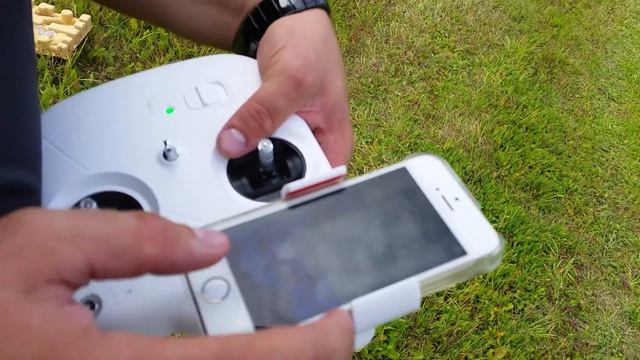 DJI Phantom2 Vision+ first start Первый запуск смотреть онлайн