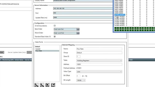 Configuring Live Data From a Modbus TCP Slave смотреть онлайн