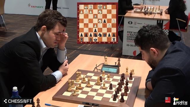What did Grischuk tell Magnus after the game | Carlsen vs Maghsoodloo | World Blitz 2021 смотреть онлайн