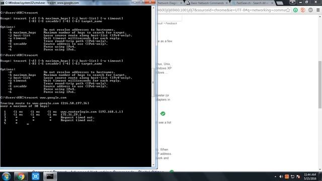 Networking Commands PING,TRACERT,IPCONFIG,IPCONFIG/ALL,GETMAC смотреть онлайн