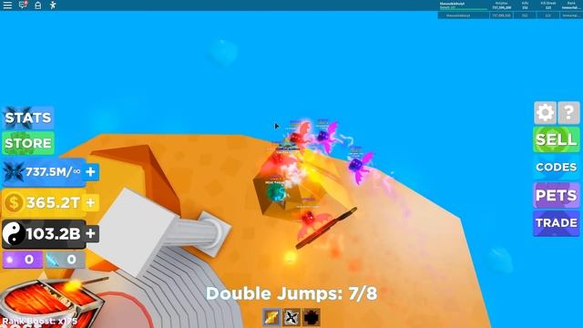 КУПИЛ НОВУЮ САМУЮ СИЛЬНУЮ СТАДИЮ В МИРЕ! в Симулятор ЛЕГЕНДЫ НИНДЗЯ! в РОБЛОКС ⚡ Ninja Legends смотреть онлайн