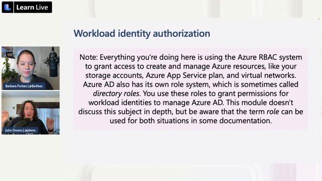 Learn Live - Authenticate your Azure deployment workflow by using workload identities смотреть онлайн