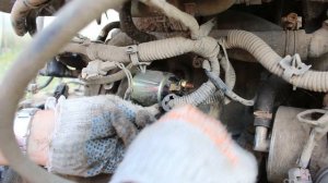 Как снять стартер с SR20DET мотора с 4WD коробкой RS5F32A