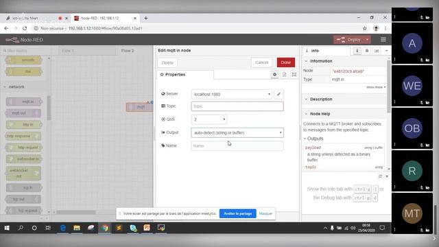 LoRaWAN with NodeRed using MQTT смотреть онлайн
