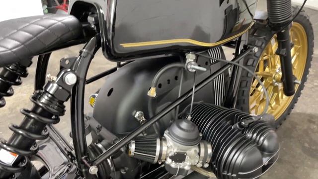 1979 BMW r100 Cafe Racer Custom Motorcycle смотреть онлайн