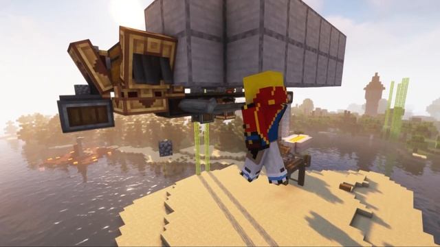 ЛУЧШАЯ ФЕРМА ОПЫТА с модом Сreate Stuff Additions 1.18.2-1.20.1 (Minecraft java / майнкрафт) смотреть онлайн