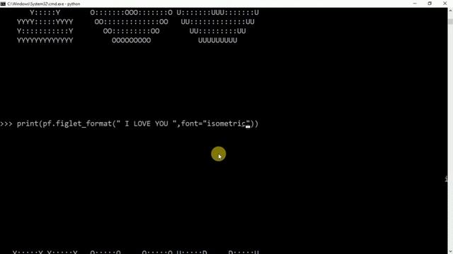 Create ASCII art in Python using Pyfiglet | python programming |Code Problem смотреть онлайн