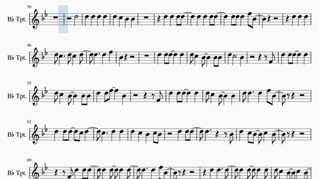 Trumpet Sheet Music: How to play Cowboys Don't Cry by Oliver Tree смотреть онлайн