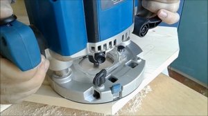 Фрезерование замкнутого паза и ручки в разделочной доске