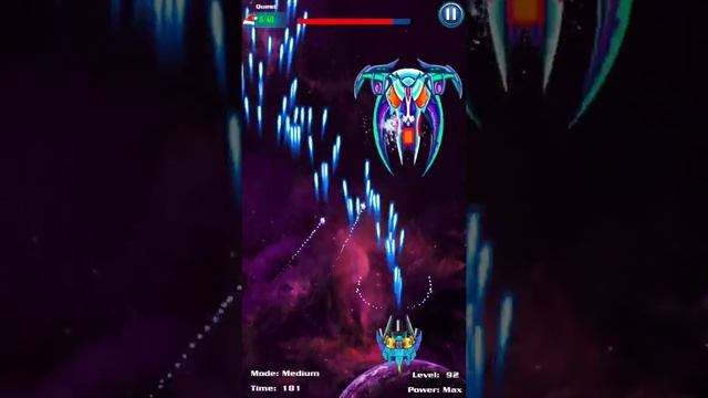 Level 92 Alien Shooter Campaign Medium #GalaxyAttack #AlienShooter