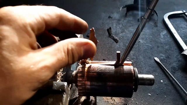 Как вынуть всю Медь из якоря стартер и сколько она стоит. смотреть онлайн