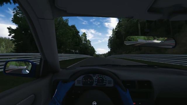Nissan Tsuru Track Day Nurburgring Nordschleife Lap Assetto Corsa смотреть онлайн