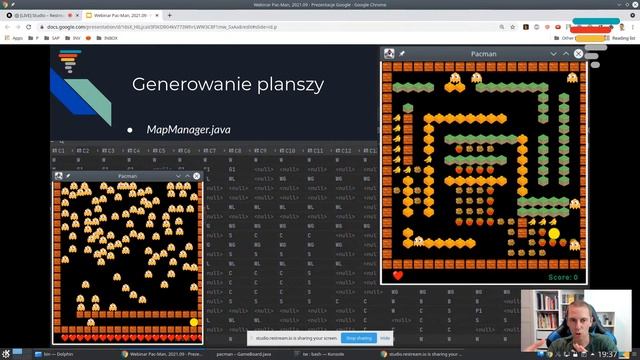 Jak zrobić grę Pac-Man w Java? – GRY w Java смотреть онлайн