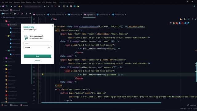 #11. PHP library management - pdo student login, session flash смотреть онлайн
