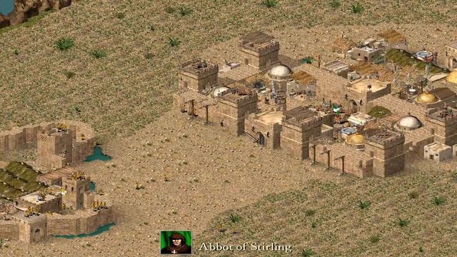 Snake vs Abbot - Ultimate Deathmatch | Stronghold Crusader AI-Battle смотреть онлайн