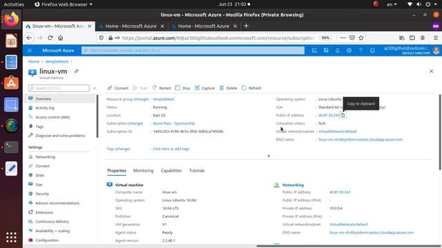 AZURE Deploy a Azure Marketplace VM with CreateUIDefinition - Linux VM and configure Diagnostics смотреть онлайн