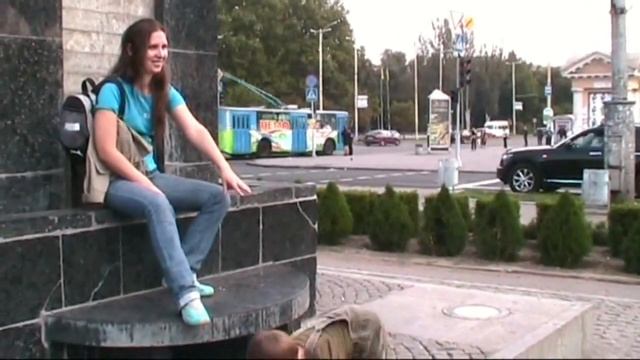Запорожье-на фонтане возле мэрии смотреть онлайн