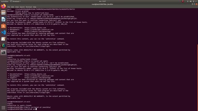 Demonstrating Secure Distributed Computing Managed by Hyperledger Fabric in Azure смотреть онлайн