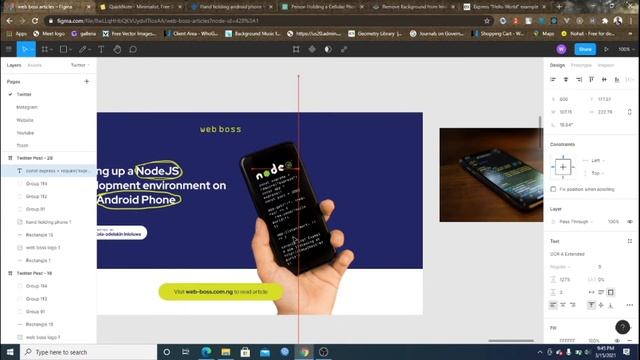 Figma Speed Design 001 - Responsive Social Media Flyer смотреть онлайн
