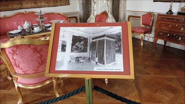 Hungary. Fertőd. Esterhazy-kastely. Комната Марии-Терезии смотреть онлайн