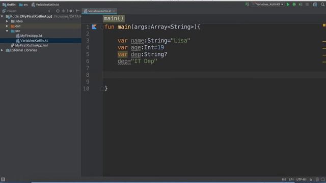 Kotlin Tutorial: How to declare variables and datatype in Kotlin смотреть онлайн