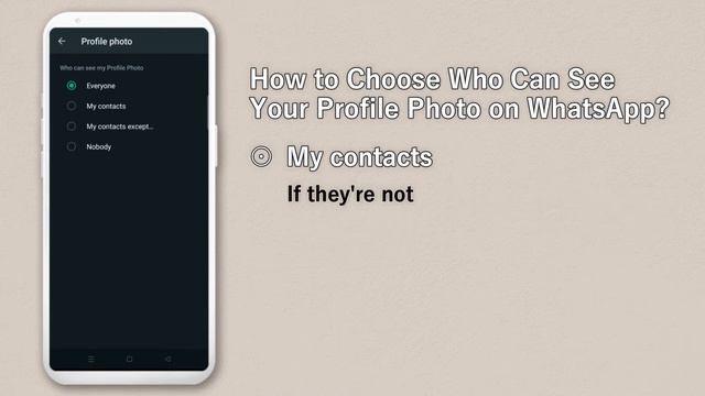 How to Hide WhatsApp Profile Picture from Certain Contacts [UPDATED] смотреть онлайн