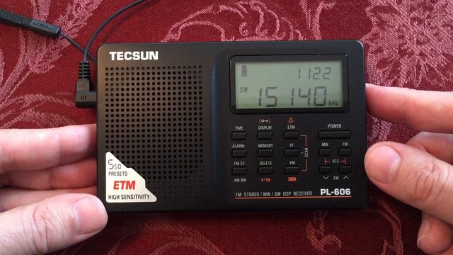 Tecsun PL-606 Radio | Saturday SW 17:12 UTC 3/9/2019 (#2) смотреть онлайн