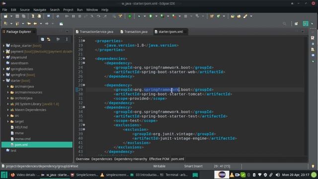Everything you should know about pom.xml || Getting Started with Spring Boot 2020 || Part 6 смотреть онлайн