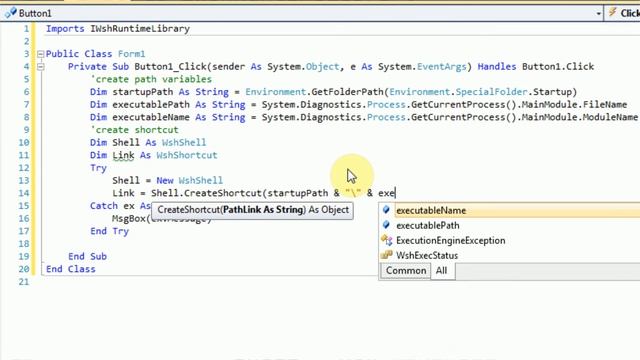 VB.NET: Starting Your Program With Windows (Visual Basic 2008/2010/2012) смотреть онлайн