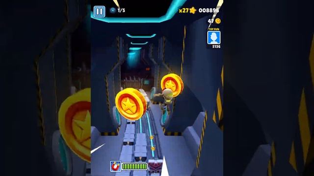 Subway Surfers World Tour Space Station 2021 Gameplay Walkthrough Part 132 - Tankbot [iOS/Android] смотреть онлайн