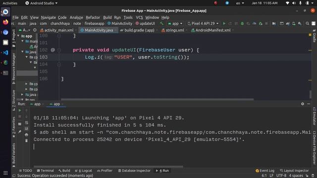 Android Facebook Login with Firebase смотреть онлайн
