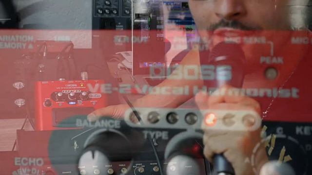BOSS VE-2 voice harmonist смотреть онлайн