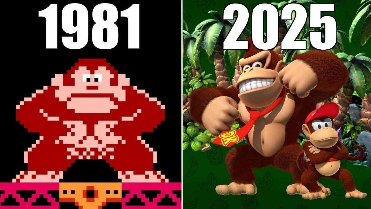 Эволюция серии игр Donkey Kong [1981-2025] смотреть онлайн