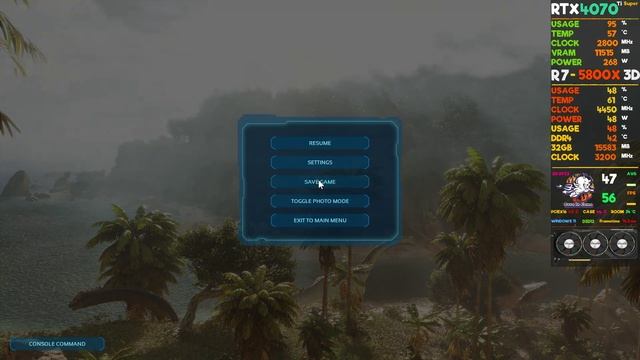 RTX 4070 Ti Super | ARK: Survival Ascended @1440p | r7-5800x3d смотреть онлайн