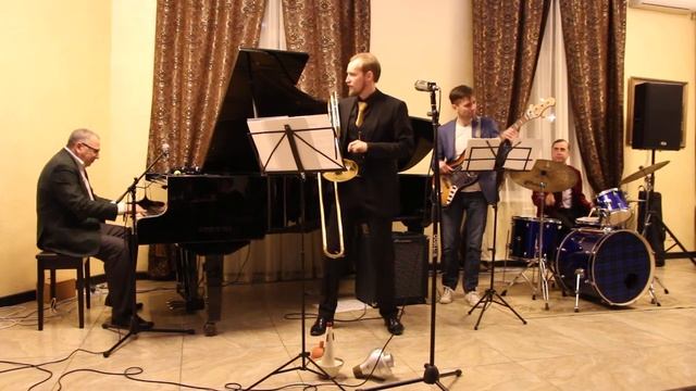 "Mack the Knife".Григорий Файн & Дмитрий Толпегов .Нижний Новгород отель "Никитин" 23.11.2019. смотреть онлайн