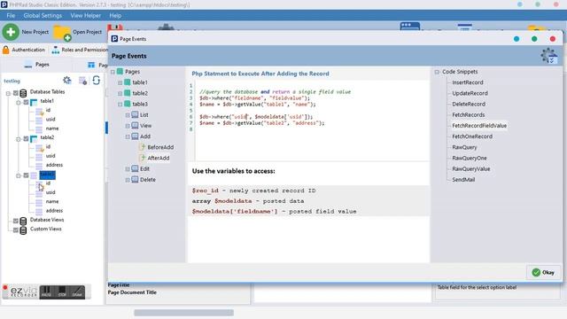 PHPRad Autopopulate alternative (Frontend) смотреть онлайн