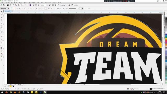 Logo TEAM CUBA Corel Draw Graphics Suite 2017X смотреть онлайн