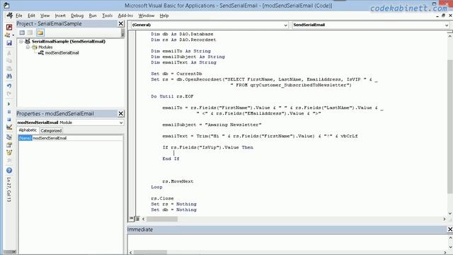 Send serial email with Access, VBA and Outlook смотреть онлайн