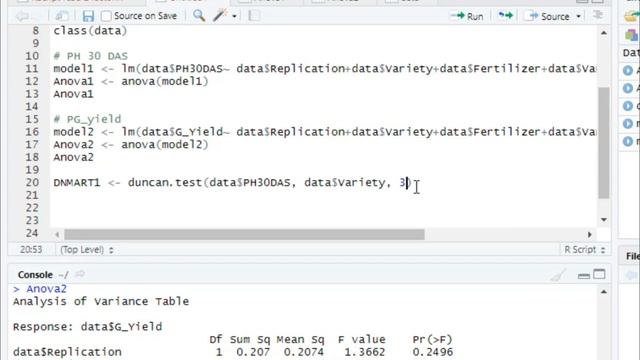 How to analyzed RCBD two factor Agriculture research data by using RStudio смотреть онлайн