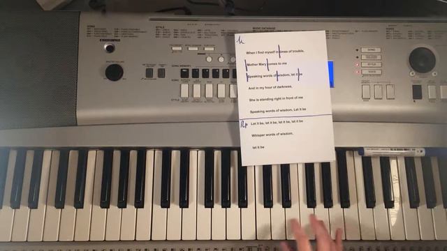 Делаем cover "Let it Be" в ДО МАЖОР, Part1 смотреть онлайн