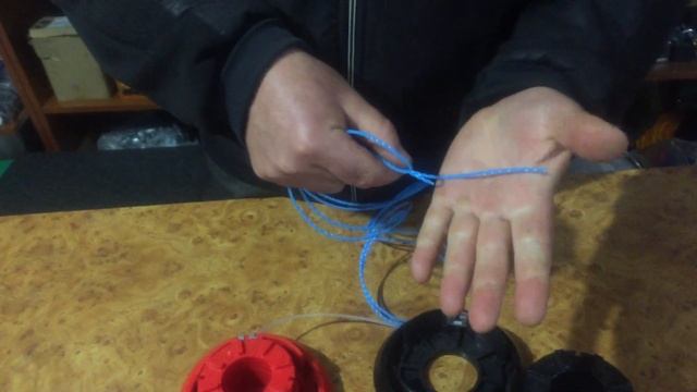 Как намотать леску обзор головки катушки мотокосы смотреть онлайн