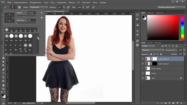 Видеоуроки по Photoshop Эффект распада в Фотошопе смотреть онлайн