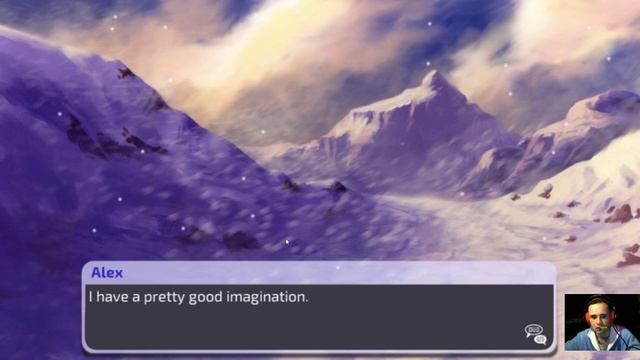 Reading A Visual Novel - Sunset's Ashes
