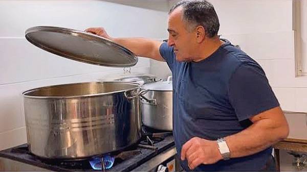 Армянский ХАШ от Жоржа для большой компании друзей. Рецепт приготовление хаша в домашних условиях смотреть онлайн