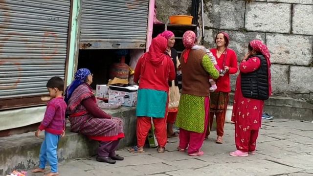 Индия г.Манали Старый город. Путешествие в Северную Индию. смотреть онлайн