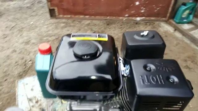 Двигатель лифан 168 F .2 R. Первый пуск