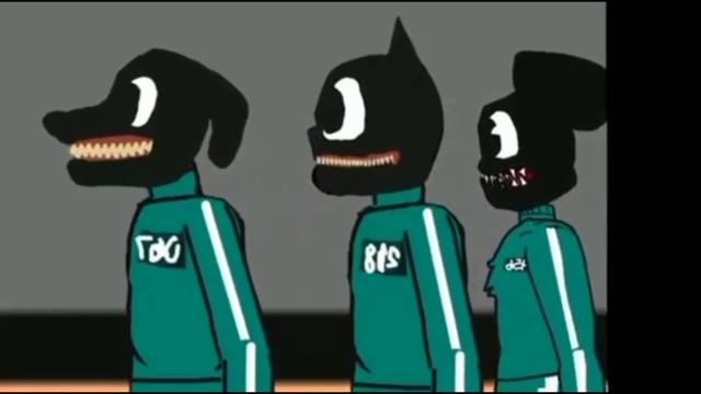 Cartoon Mouse and Friends in SQUID GAME: Red Light, Green Light (Ep 1 S1) смотреть онлайн